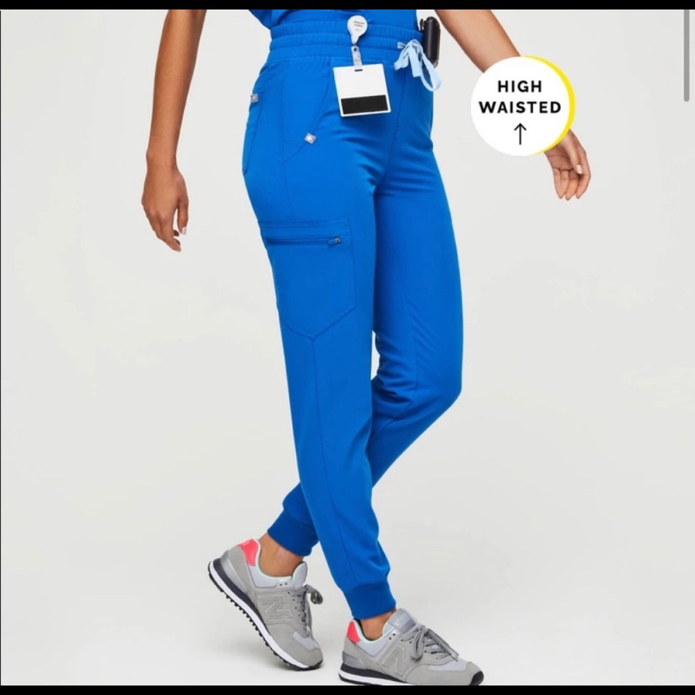 Royal high waisted Zamora joggers